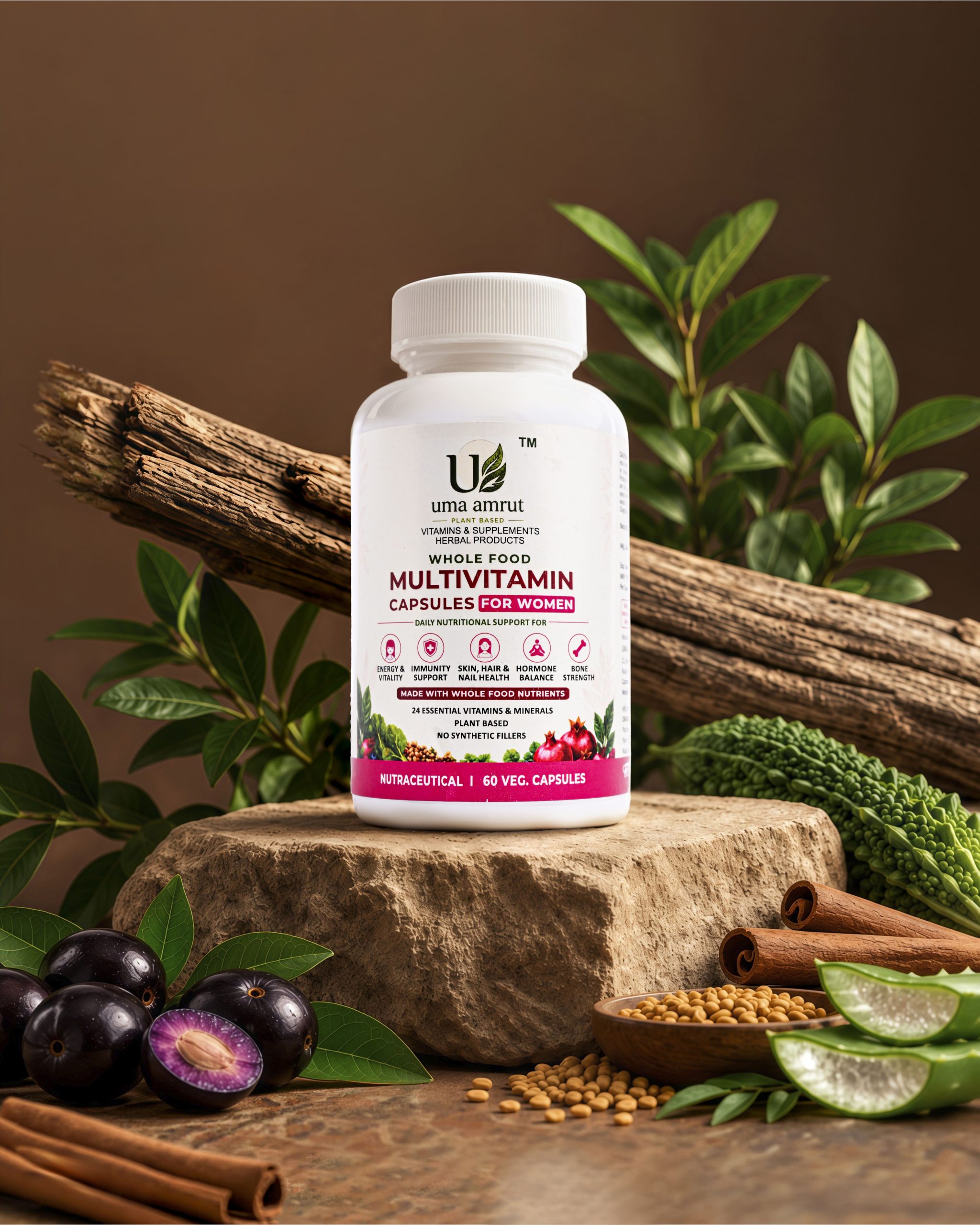Uma Amrut Women’s Multivitamin Bottle
